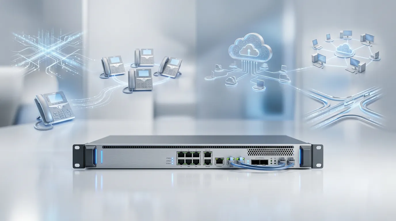 IP telephony system reducing business communication costs in Saudi Arabia